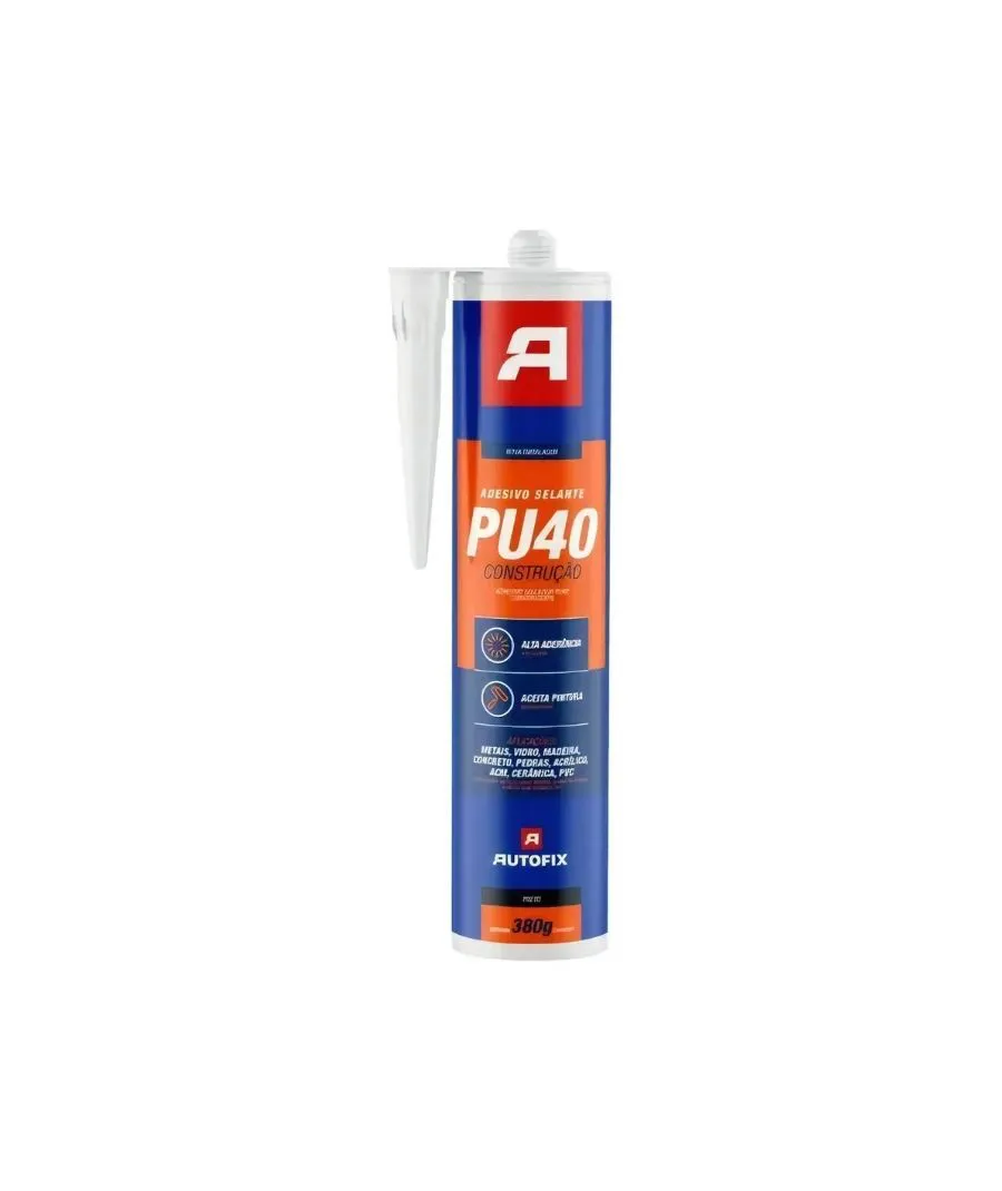 AUTOFIX PU 40 - PRETO - 380G